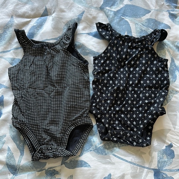 Stylish Black and White Kids One Pieces - Picture 1 of 4